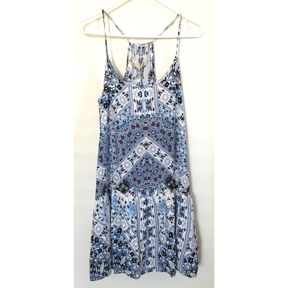 Morrisday The Label Blue Patterned Summer Dress